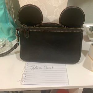 Coach Mickey wristlet
